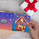 Christmas Card Special Shape Glitter Diamond DIY Cards Drill Kit (5DHK077) Newly