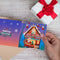 Christmas Card Special Shape Glitter Diamond DIY Cards Drill Kit (5DHK077) Newly