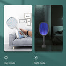 2 in 1 Electric Mosquito Swatter 2000mAh USB Fly Bug Zapper Racket Killer