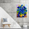 Blue Bouquet Oil Paint By Numbers Kit DIY Acrylic Painting on Canvas Crafts