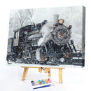 Canvas Painted Oil Paint By Numbers Car DIY Wall Art Modern Home Bedroom Decor