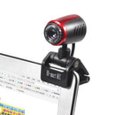 HD Webcam Built-in Mic USB Driver Free Computer Web Camera for Windows 10 8 7 XP