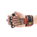 Finger Flexion Extension Training Device Strength Trainer (Red 60 Pound)