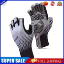 Non-Slip Half Finger Bike Cycling Gloves Sunscreen Fingerless Gloves (XXL)