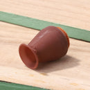 4pcs Silicone Furniture Leg Covers Table Feet Pad Floor Protector (Brown)