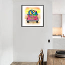 5D Diamond Painting Summer Car Full Round Rhinestone DIY Mosaic Kit Home Picture