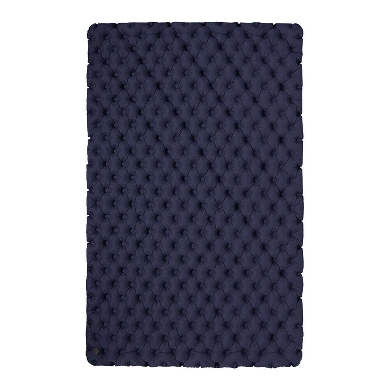 Portable Inflatable Double Sleep Mattress Camping Air Cushion (Navy Blue)