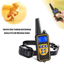 Electric Dog Training Anti Barking Device Pet LCD Vibration Collar (Black) Newly