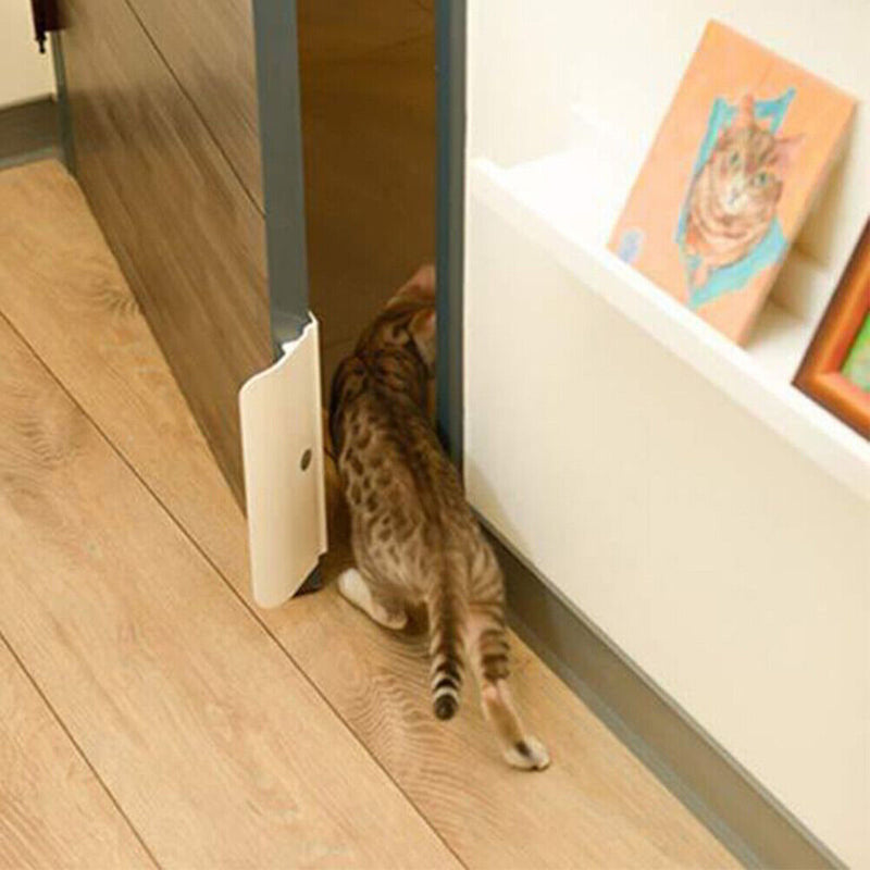 Puppy Door Opener Automatic Security Gate Kitten ABS Doors Opening Pet Supply