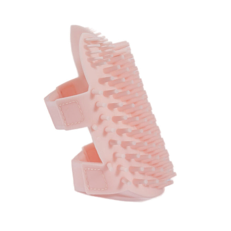 Cat Corner Scratching Rubbing Brush Massage Comb Scratcher Pet Toys (Pink) Newly