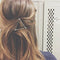 2pcs Geometric Hair Clips Women Triangle Barrettes Hairpins Jewelry Gift