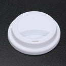 Silicone Insulation Anti-Dust Cup Cover Tea Coffee Sealing Lid Cap(White)