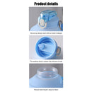 Sports Water Bottle Outdoor Fitness Travel Leakproof Frosted Cups (Blue) Newly