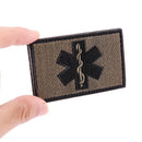 2pcs/set Medical Technician EMT Embroidered Patches Military Tact