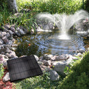 7V 200L/H Outdoor Fish Tank Fountain Pool Pond Solar Panel Water Pump Kits