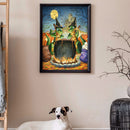 5D Rhinestone Dinosaur Chef Kit Pictures DIY Full Round Drill Diamond Painting
