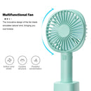 Mini Silent Fan Adjustable Summer Portable Cooling Fan with USB Charging Cable