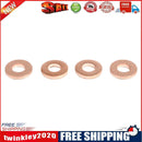 4pcs Injector Copper Washer Spacer Seal 1.6HDI O-Ring for Peugeot OE198173