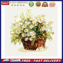 Flower Cross Stitch Kit DIY Embroidery Needlework Crafts 11CT Stamped Home De