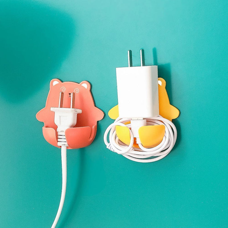 Wire Plugs Organizer Socket Fixer Rack Power Plug Holders Storage Hook