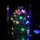 Battery Copper Wire Lantern Lamp LED String Light Cake Flower Box Decor