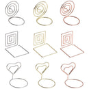 Heart Shape Clamps Stand Table Numbers Holder Photos Clips Place Card