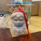 Christmas Hanging Tree Ornament Face Shield Santa Claus Pendents (White) Newly