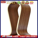 Walnut Finish Wooden Headphones U Shape Stand/Hanger/Holder
