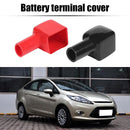 Universal Car Battery Terminal Covers Red Positive + Black Negative 1 Pair Newly