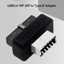 Desktop Computer USB3.0 19P/20P Type E Adapter PC Laptop Converter Connector Kit