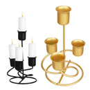 Modern Style Wrought Iron Candelabra Candle Holders Metal Candle Stands