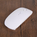 Optical Wireless Mouse 2.4G Receiver Ultra-thin for Computer PC white
