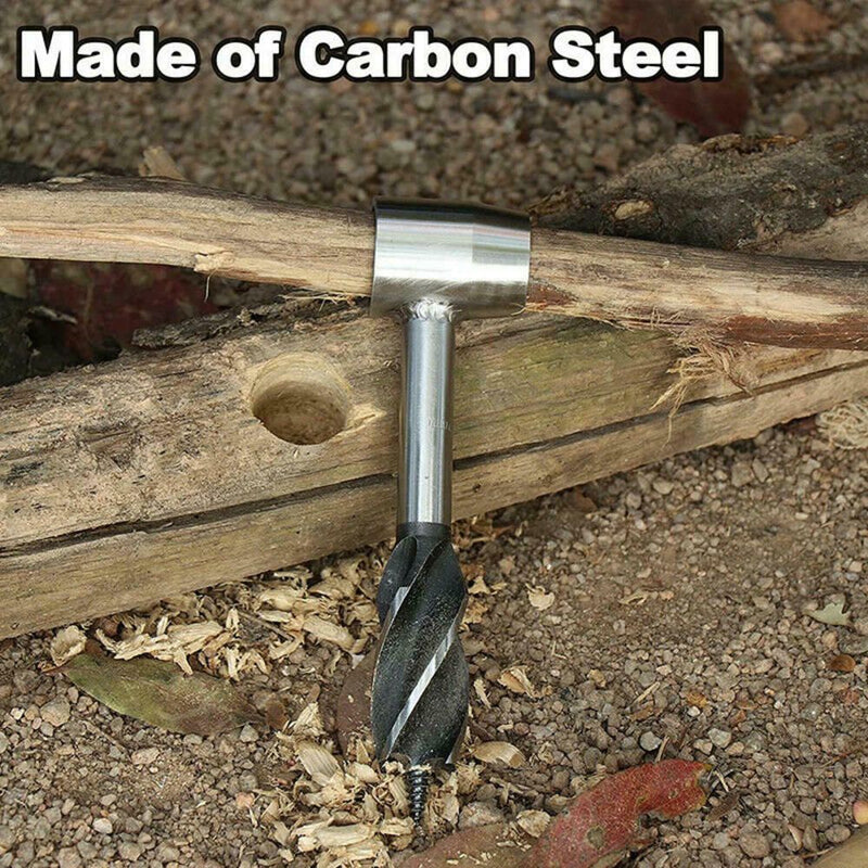 Drill Bushcraft Multipurpose Drill Bit Wood Drill Survival Tools Hand Auger