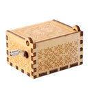 Wooden Music Box, Hand Crank Engraved Musical Box, Valentine Gifts (6)
