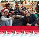 Disposable Xmas Dining Table Cloth Waterproof Coffee Desk Cover Festive Supplies