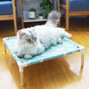 Pet Products Cat Scratching Apartment Wooden Bed Elevated Cat Hammock Pet Bed