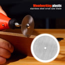 10pcs Woodworking Round Saw Blades Wood Disc Rotary Cutting Tool (22mm)