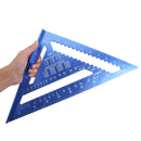 12 inch Woodworking Layout Gauge Measure Tool Triangle Angle Ruler Protractor