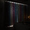 Gradient Hollow Star Curtain Bedroom Full Blackout Window Drapes (Purple)