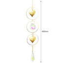 Crystal  Star Moon Sun Hanging Metal Pendant Home Decor (30)