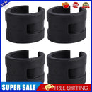 4pcs Bicycle Chainstay Frame Protector Mountain Bike Chain Guards (Black)