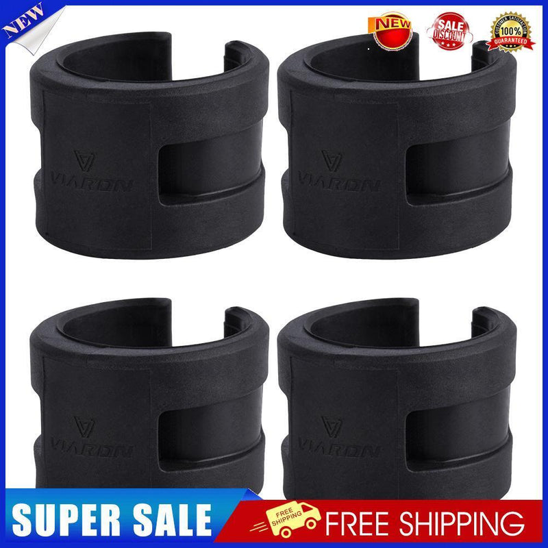 4pcs Bicycle Chainstay Frame Protector Mountain Bike Chain Guards (Black)