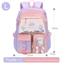 #A Cute Cartoon Bunny Backpack Girls Student Kindergarten Princess School Book B