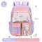 #A Cute Cartoon Bunny Backpack Girls Student Kindergarten Princess School Book B