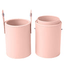 PU Leather Makeup Brush Storage Box Holder Make Up Pen Tube Container Organ