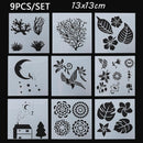 Decorative Embossing Template Scrapbooking Layering Stencils Wall Painting