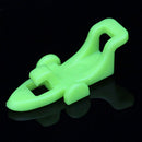 Fishing Hook Keeper Fishing Rod Lure Bait Safety Holder Hanger (Green)