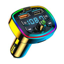 Car Wireless Bluetooth USB Car Fast Charger Adapter MP3 Transmitter Player E6B4
