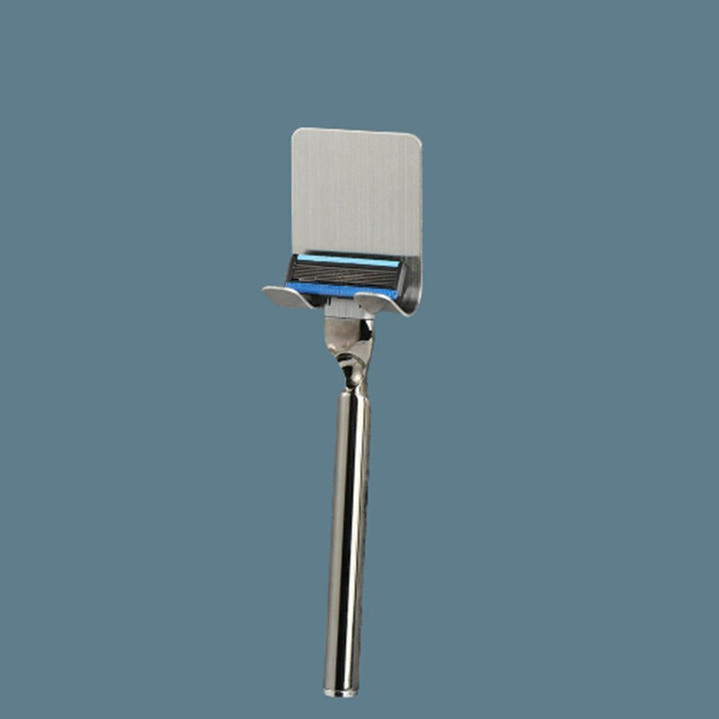 Wall Hooks Hanger Razor Holder Shaving Shaver Shelf Razor Rack Stainless Steel