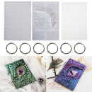 Note Book Cover Molds - Include Front Back Cover Molds Refill Paper & Book Ri